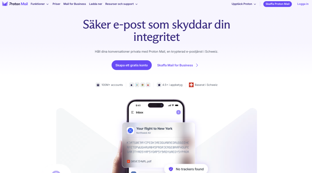 Proton Mail screenshot