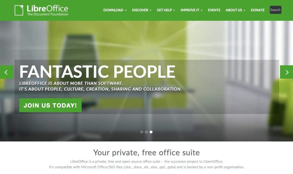 LibreOffice screenshot